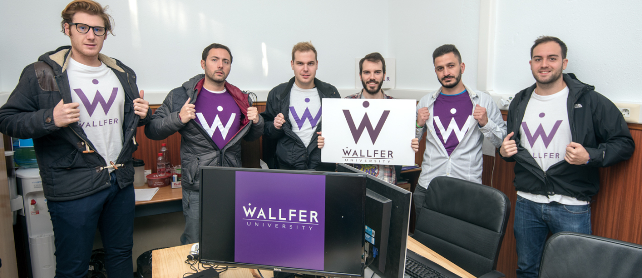 Rafael Martinez y Pau Aguilar: ‘Pretendemos que Wallfer sea una herramienta que comunique a toda la comunidad universitaria.’