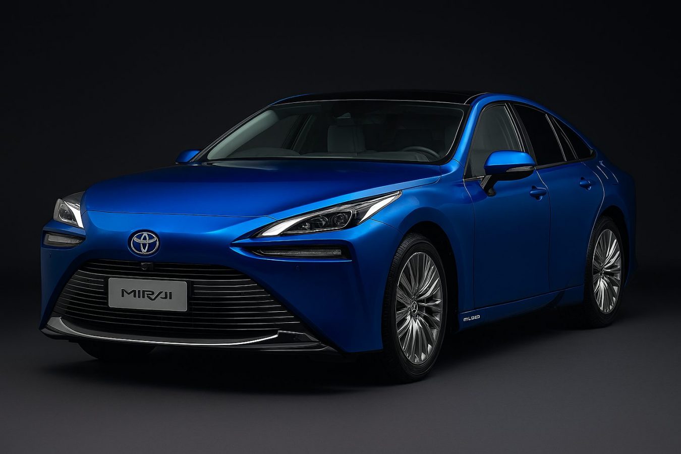 Imagen generada por la IA de Copiloto de un Toyota Mirai