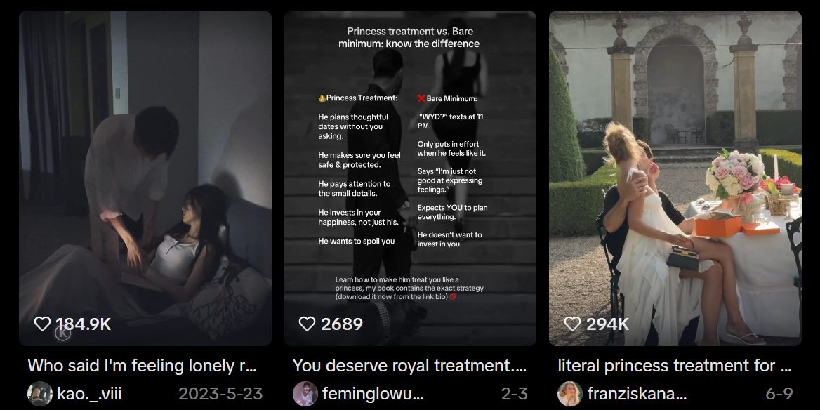 ¿Bare minimum o princess treatment?