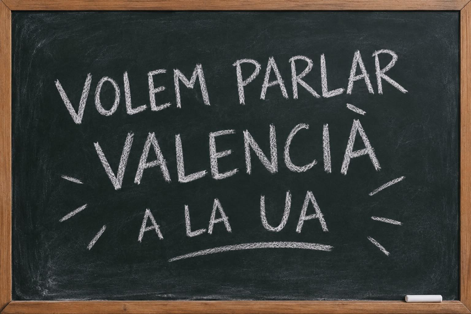 Estudiar en valencià a la UA: tot un repte.